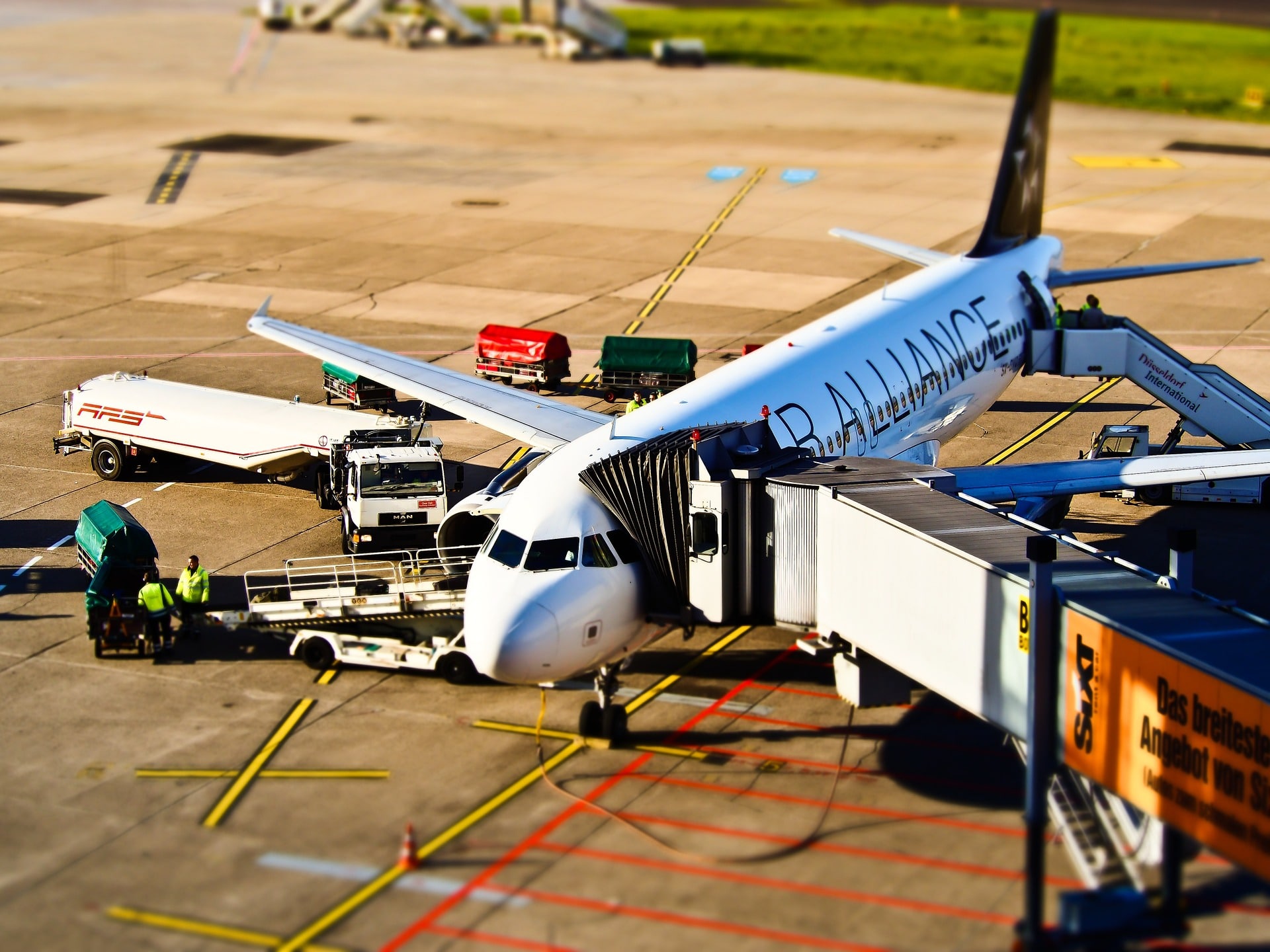 avion passerelle